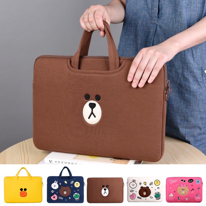 bagↂ⊕Apple laptop bag mac12 air13.3 inch Millet pro15 Portable 15.6 cute inner00