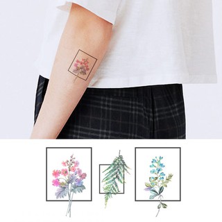 Temporary tattoo - Spaced flower