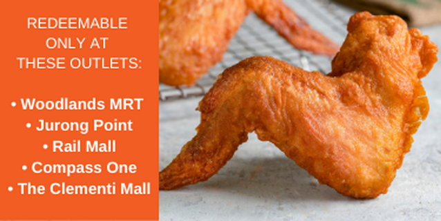 EAT. - Crispy Chicken Wing (1pc) [only at selected outlets]