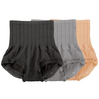 JAPAN Ready stock MUNAFIE High Waist Flat Abdomen Slimming Long Safety Pants Underwear