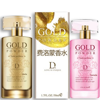 ☑Love Pheromone Sin Love Gold Powder Perfume 50ml Male and Female Attraction Portable Couples Flirt Perfume Sex Toys (1)