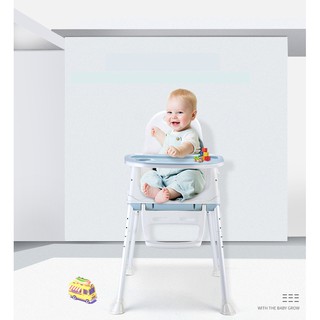Baby High Chair Adjustable Children Dining Chair