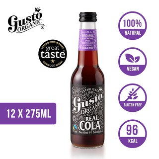 Gusto Organic Real Cola - 12 pack