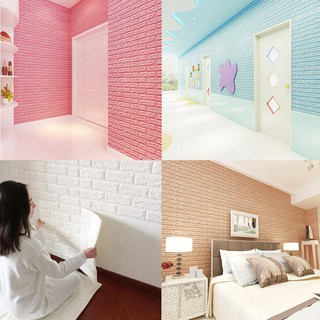 *Lowest Price* Creative 3D Brick PE Foam Wallpaper Wall Stickers DIY Home Decor