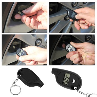 Portable Mini LCD Digital Tire Tyre Air Pressure Gauge Tester Keychain Designs (1)