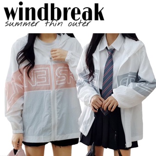 Windbreaker to wear on a rainy day ㅣunisex, 4color (1)