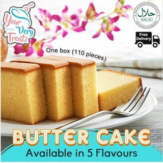 [110pcs] Butter Cake Series Halal Certified (5 Flavors to Choose)