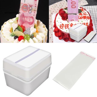 NAME Creative Birthday Surprise Cake Decoration Props Money Pulling Box Tricky Toy
