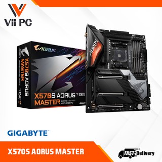 GIGABYTE X570S AORUS MASTER AMD X570 Chipset Gaming Motherboard