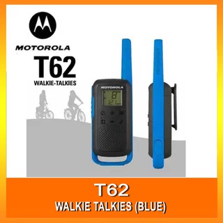 MOTOROLA T62 Talkabout Walkie Talkie (Blue)