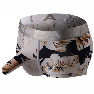 Men’s Sexy Trunk Seperated Boxers Underwear Floral Pattern