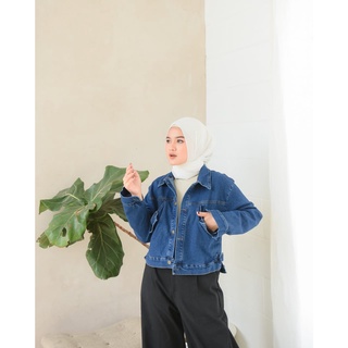 Bandung Wholesale Hijab Virsa Jeans Jackets