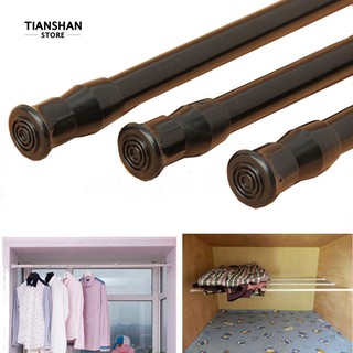 Extendable Telescopic Spring Loaded Tension Curtain Voile Net Shower Rod Pole (1)