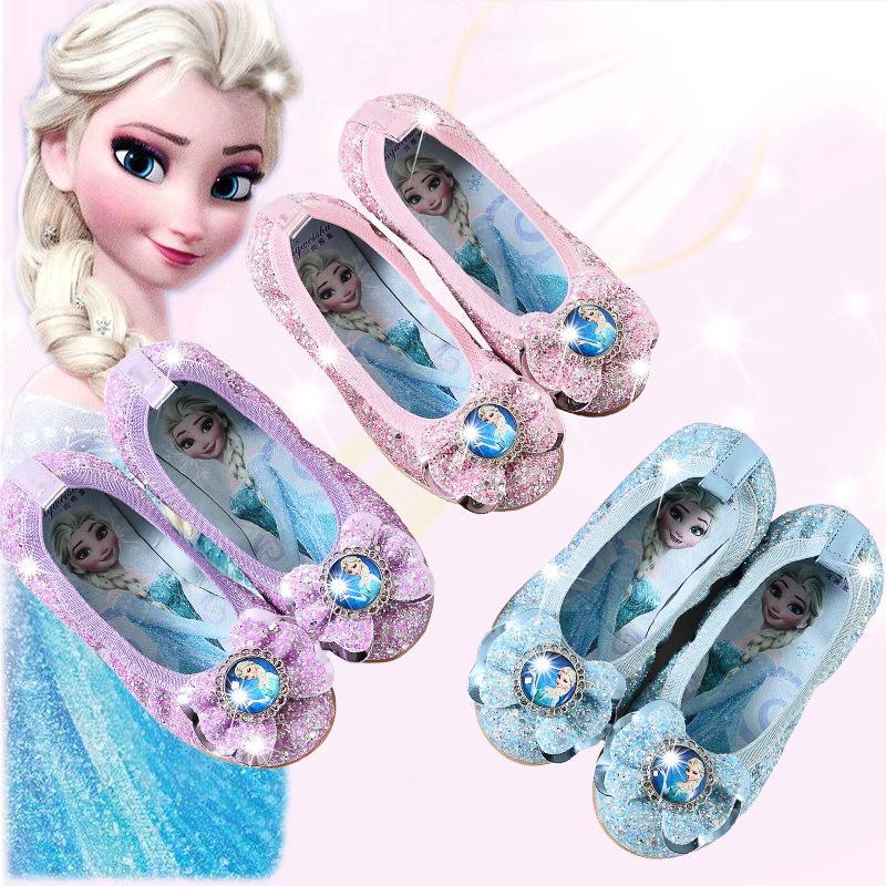 Kids Shoes Frozen Princess Shoes Dancing Shoes