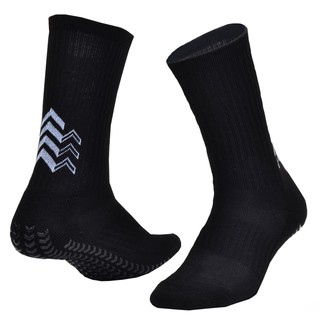 Ready Stock Anti Slip Grip Soccer Socks Cotton Non-slip Thick Towel Bottom Football Sock