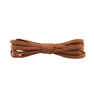 ready stock_Narrow Flat Shoelaces Brown Red Brown Yellow Brown Ladies White Shoes Men Business Leather Shoes 4Mm Narrow