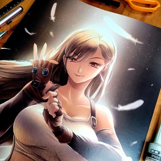 Final Fantasy 7 - Tifa Lockhart - FF7 // Art Print //
