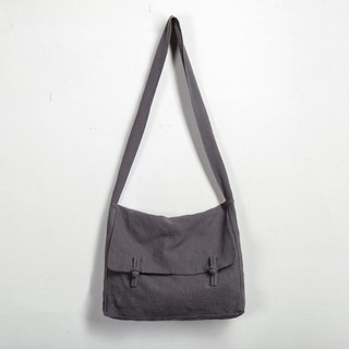Retro Chinese style men's bag linen one-shoulder diagonal handbag original ethnic meditation style female bag monk cloth