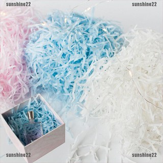 【SUN22】1Bag DIY Dry Straw Shredded Crinkle Paper Gifts Box Filling Material De