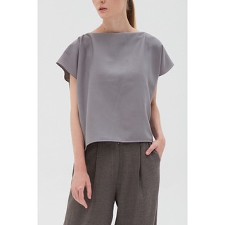 Shopatvelvet - Uniform Top Gray