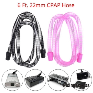 [Hot Sale] Universal 6 ft 22mm Black/Red-Out Tubing CPAP Hose Tube for Respironics/ResMed