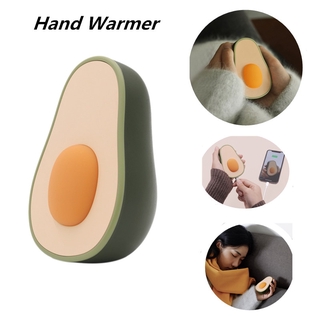 💥Winter Sale Avocado Pocket Heater Hand Warmer 4000mAh Electric Rechargeable Phone Power Bank Charger kawaii Hand Warmer gift