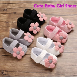 🌟Baby Girls Shoes🌟 Anti-Slip Newborn Infant Toddler Princess Soft Sole for Christening Suitable 0-18Months
