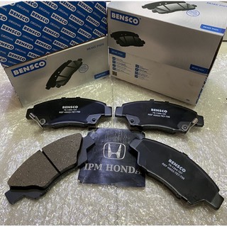 Bensco Front Brake Pads Honda Civic Fd Fd1 Fd2 Fb Fb2 Accord Cm5 Cp2 Stream 2.0 Odyssey Ra6 Rb1 Rb3
