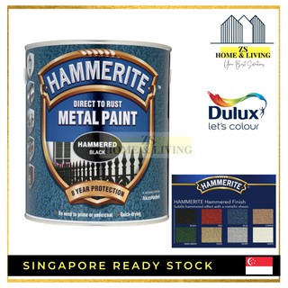 Hammerite Direct To Rust Metal Paint Hammered Finish