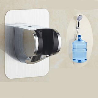 yengood bathroom shower head holder adjust no drilling bracket mount attachable sticker