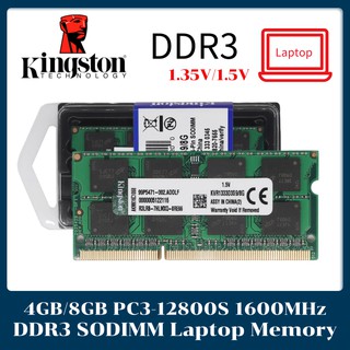 In Stock Kingston Laptop DDR3 SO-DIMM RAM 1.35V 4GB 8GB DDR3 1600Mhz port memory RAM For Laptop Macbook DDR3 1600Mhz SODIMM RAM