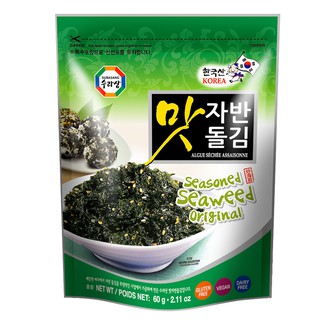Seaweed 60g Big Size Korean Premium Laver Flakes Korean Food SINGSING MART
