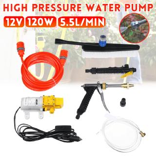 12V 120W Portable High Pressure Car Wash Foam Sprayer Washer Cleaner Water Pump