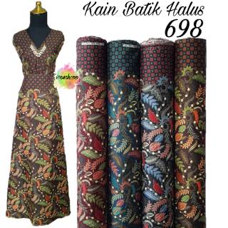 698 Fine Batik Fabric / Meteran Batik Fabric