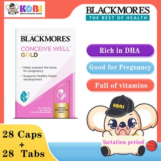 Blackmores Conceive Well Gold 56s (28caps +28 Tabs)