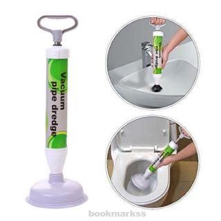 Drain Plunger High Pressure Powerful Toilet Handle Air Buster Pump Suction Cleaner
