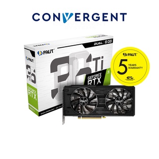 Palit GeForce RTX 3060Ti Dual 8GB GDDR6 Graphics Card LHR (Register online within 14 days for 5 year warranty)