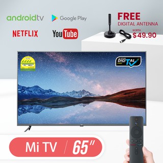 Xiaomi Smart TV 65 Inch Voice Control 2GB RAM 16GB ROM Android 9.0 HD Smart TV Television