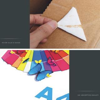 A4 Self-adhesive Label Printing Paper Waterproof Sticker Copy Inkjet Surface Dumb Laser Paper P2Y7 (7)