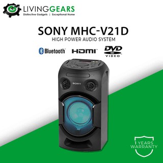 [Shop Malaysia] Sony Portable Audio System Bluetooth Party Speaker DVD KTV HDMI MHC-V21D