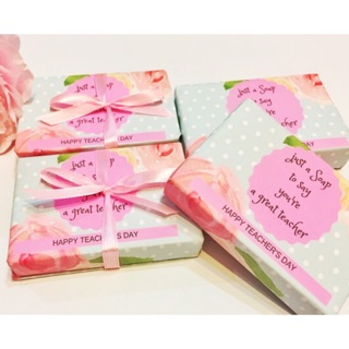 [Shop Malaysia] Gift Teacher’s Day Natural Soap With Scent