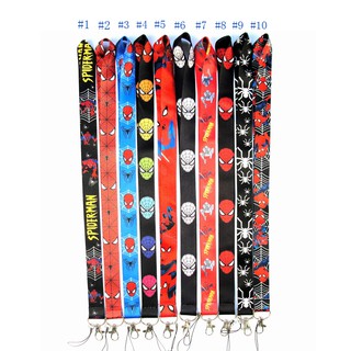 Fashion NEW Spiderman Neck Straps Lanyard for Children Gift Suit for School Card