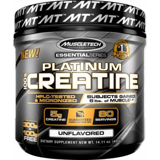 MuscleTech Platinum Creatine Powder 400 Grams