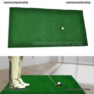 {save}pratical golf practice mat antiskid chipping driving range training aid turf[sg]