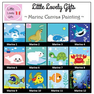 Canvas Painting Marine (Holiday special! buy 2 get 1 free. Valid till 30 May 21)
