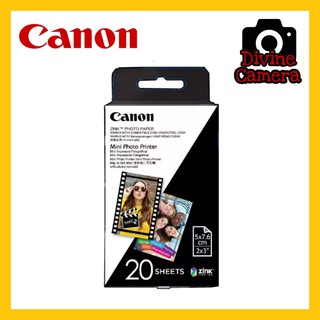 [Shop Malaysia] Canon Zink Photo Paper Pack(20 Sheets) For Mini Photo Printer PV-123