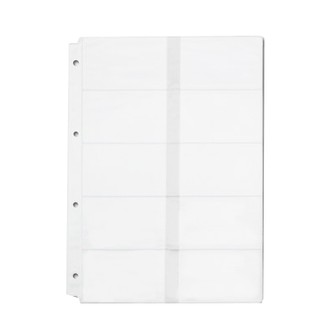 Winzige A5A6 PVC Storage Card Bag For Binder Notebook Loose-Leaf Accessories Credit Idol Card