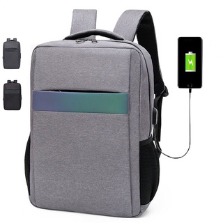 Hu Wai Jian Feng New Backpack Computer Bag Briefcase Leisure Bag WaterproofUSBReflective Printablelogo