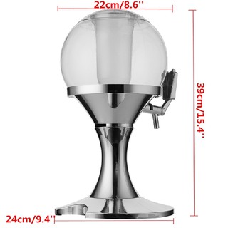 New arrival 3.5L Cold Draft Beer Tower Beverage Dispenser Container Pourer Bar Accessories