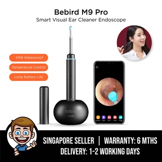 [SG DISTRIBUTOR] BEBIRD M9 Pro Otoscope, Smart Visual Ear Cleaning Stick Endoscope, 1080P HD Camera for Earwax Cleaning